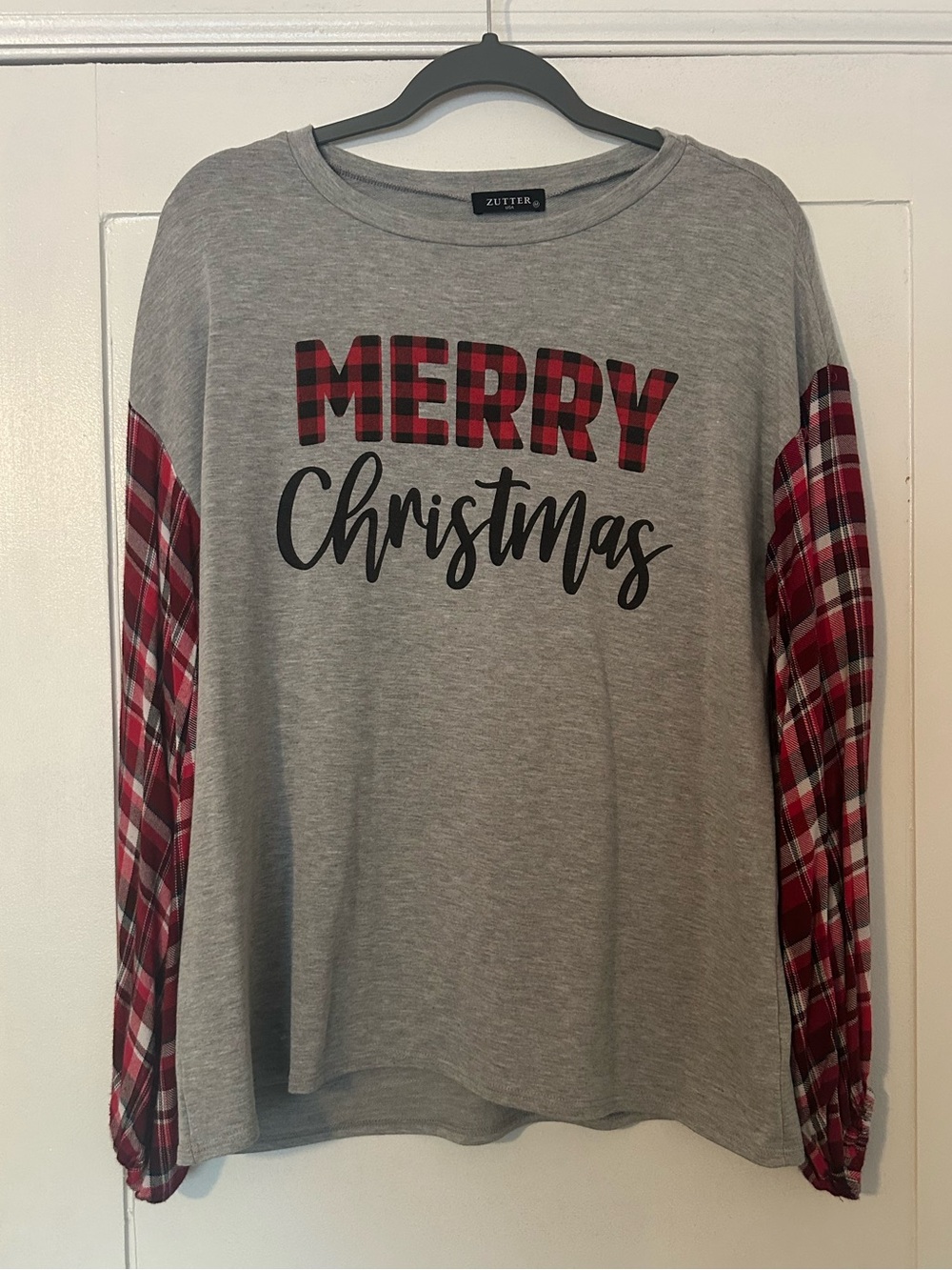 Zutter Boutique Christmas Long Sleeve Graphic Top